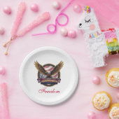 USA 250th Anniversary Party ペーパープレート (パーティー)