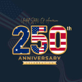 USA 250th Anniversary Patriotic  クッション