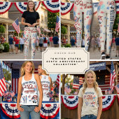 USA 250th Anniversary Patriotic Gnome レギンス