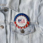 USA 250th Anniversary Semiquincentennial 1776–2026 缶バッジ (インサイチュ)