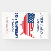 USA 250th Anniversary Semiquincentennial Patriotic 横断幕 (横)