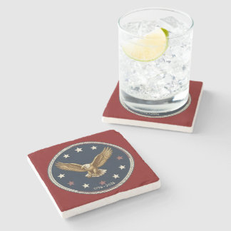 USA 250th Anniversay Marble Stone Coaster ストーンコースター