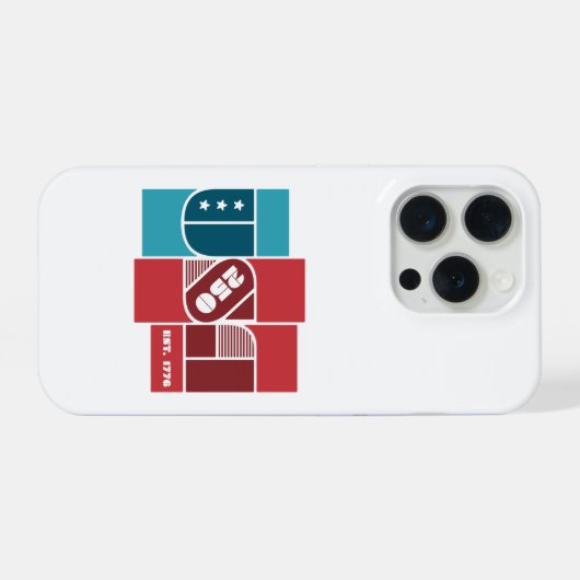 USA 250th iPhoneケース (裏面横)