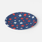 USA 4th of July ペーパープレート (アングル)
