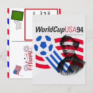 USA 94 ワールドカップのレガシー & 2026年7月4日 サッカー シーズンポストカード