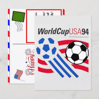 USA 94 ワールドカップのレガシー & 2026年7月4日 サッカー シーズンポストカード