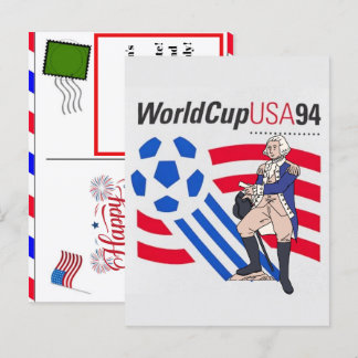 USA 94 ワールドカップのレガシー & 2026年7月4日 サッカー シーズンポストカード
