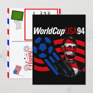 USA 94 ワールドカップのレガシー & 2026年7月4日 サッカー シーズンポストカード