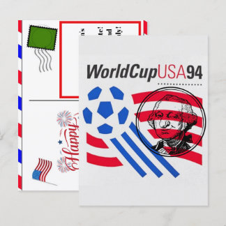 USA 94 ワールドカップのレガシー & 2026年7月4日 サッカー シーズンポストカード
