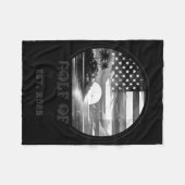 Usa America おもしろい Shirt Gulf Of Us America Est 202 フリースブランケット (正面(横))