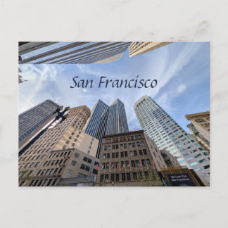 USA America San Francisco City Skyline Scene View ポストカード