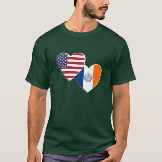 USA American City Of New York City NYC Flag friend Tシャツ