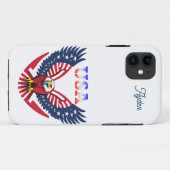 USA American Eagleカスタマイズ可能 Case-Mate iPhoneケース (裏面(横))