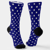 USA American Flag Golden Retriever Dog Patriotic ソックス (傾斜あり)