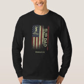 USA American Flag SUP Dad 1 Tシャツ (正面)