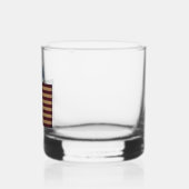 USA American Retro Flag ウイスキーグラス (左)