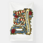 USA America's 250th Anniversary 横断幕 (縦)