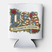 USA America's 250th Anniversary 缶クーラー (正面)