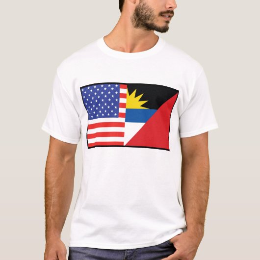 USA/Antiguaバーブーダ Tシャツ (正面)