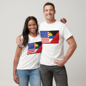USA/Antiguaバーブーダ Tシャツ (ユニセックス)