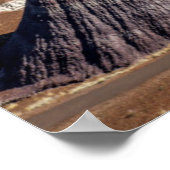 USA, Arizona, Petrified Forest National Park ポスター (角)