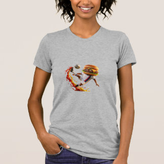 USA Burger Soccer Mascot - World Cup 2026 Tシャツ