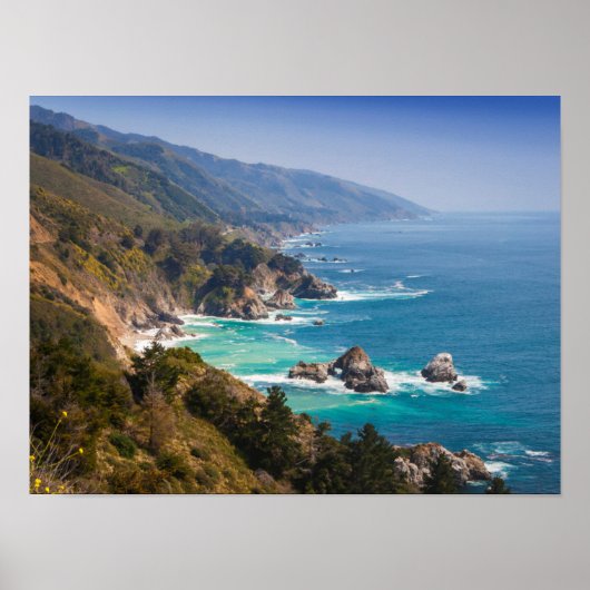 USA, California. California Coast, Big Sur ポスター (正面)