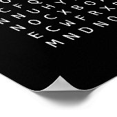 USA capitals, poster with word search ポスター (角)