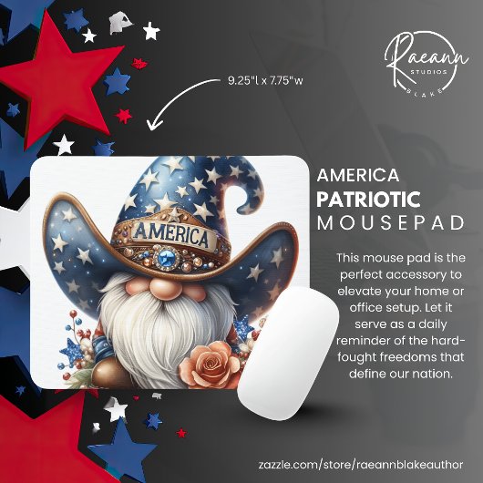 USA Celebrating 250 Years Mousepad マウスパッド