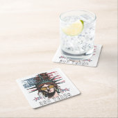 USA Celebrating 250 Years Paper Coaster スクエアペーパーコースター (インサイチュ)