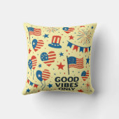 USA Celebration Pattern クッション (裏面)