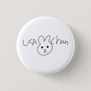 USA-CHAN Hetaliaボタンのバッジ 缶バッジ