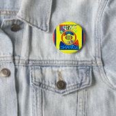 USA Changeカラフル:フェスティバルデザインアートプリント 缶バッジ (インサイチュ)