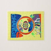 USA Changeカラフル:フェスティバルデザイン ジグソーパズル (横)