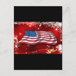 USA Christmas シーズンポストカード