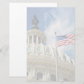 USA, Columbia, Washington DC, Capitol Building 便箋 (正面/裏面)
