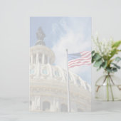 USA, Columbia, Washington DC, Capitol Building 便箋 (スタンド正面)