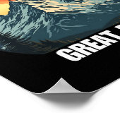 Usa Denali National Park Mount Mckinley Mount Dena ポスター (角)