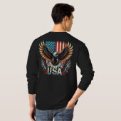 USA EAGLE Tシャツ (裏面フル)