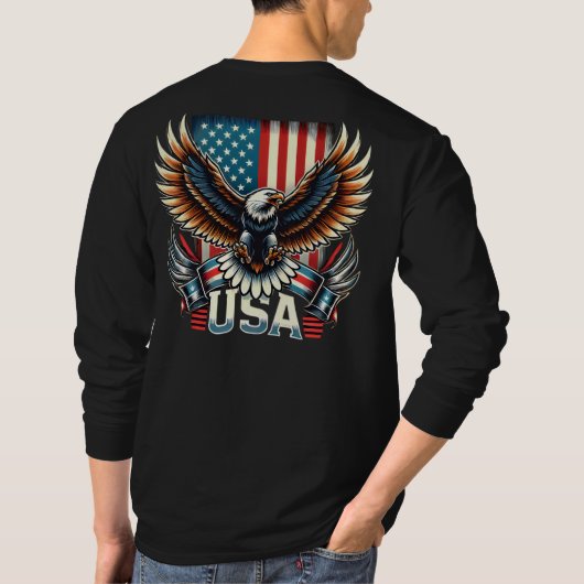 USA EAGLE Tシャツ (裏面)