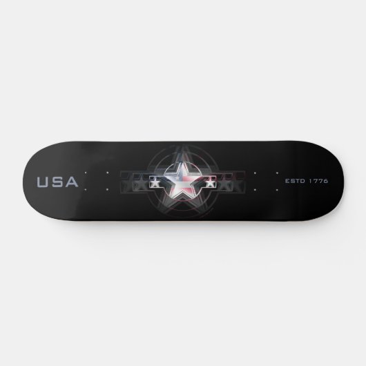 USA Estd. 1776 Skateboard スケートボード (横)