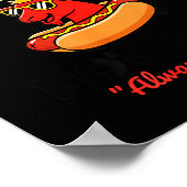 Usa Famous Goat Usa Hot Dogs, Funny American Bbq & ポスター (角)