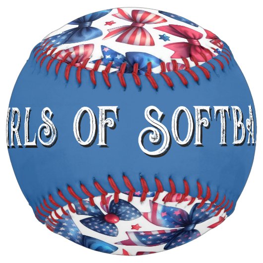 USA Field Day Bows (customize) ソフトボール (裏面)