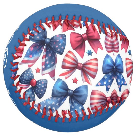 USA Field Day Bows (customize) ソフトボール (正面左)