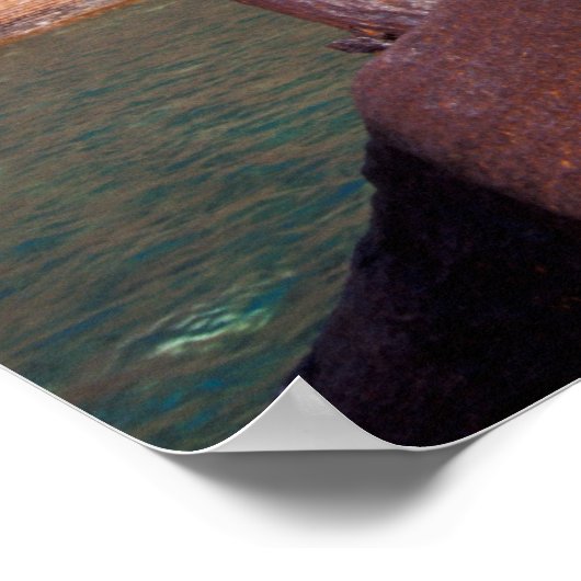 USA, FL, Florida Keys, Fort Jefferson, 1846, ポスター (角)