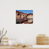 USA, FL, Florida Keys, Fort Jefferson, 1846, ポスター (キッチン)