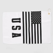 USA Flag  ゴルフタオル (横)