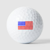 USA Flag ゴルフボール (正面)