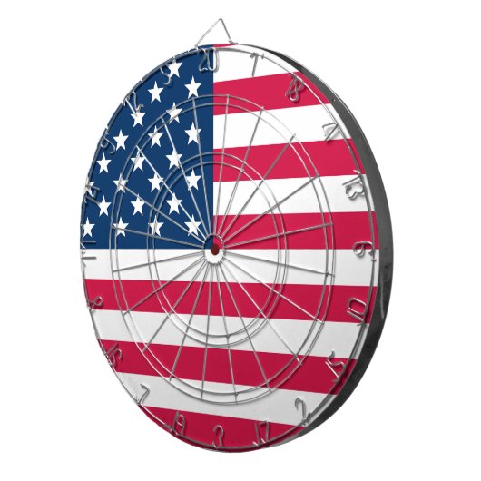 USA Flag ダーツボード (正面右)