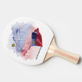 USA flag 卓球ラケット (横)
